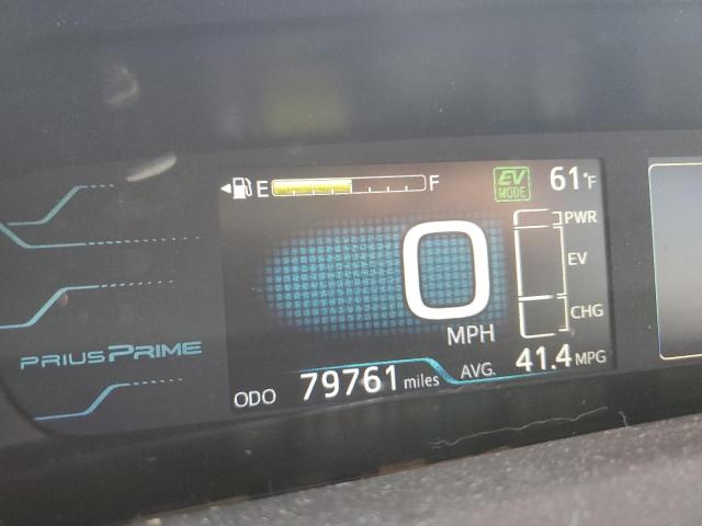 JTDKARFPXJ3080955 - 2018 TOYOTA PRIUS PRIM 蓝色 照片 9