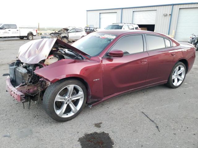 2C3CDXCT5HH532467 - 2017 DODGE CHARGER R/T MAROON photo 1