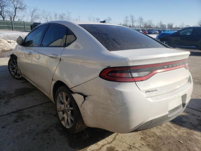 1C3CDFBA9DD297962 - 2013 DODGE DART SXT WHITE photo 3