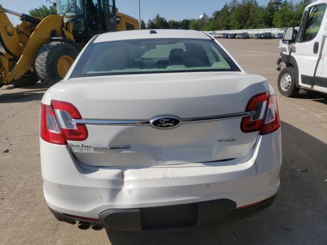 1FAHP2EW2CG125106 - 2012 FORD TAURUS SEL WHITE photo 6