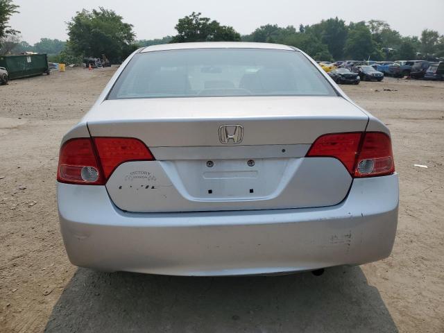 1HGFA16567L069950 - 2007 HONDA CIVIC LX SILVER photo 6