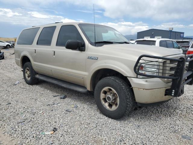 1FMNU43S15EA65427 - 2005 FORD EXCURSION LIMITED BEIGE photo 4