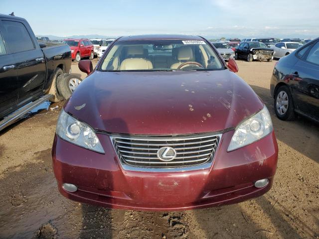 JTHBJ46G172101644 - 2007 LEXUS ES 350 BURGUNDY photo 5