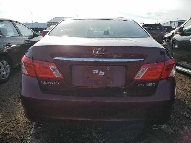 JTHBJ46G172101644 - 2007 LEXUS ES 350 BURGUNDY photo 6