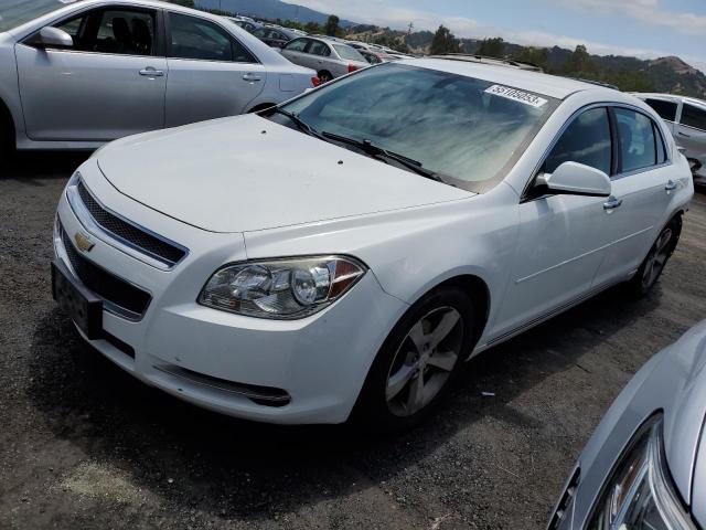 1G1ZC5E01CF259563 - 2012 CHEVROLET MALIBU 1LT WHITE photo 1