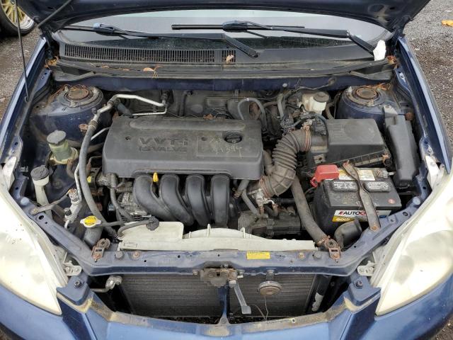 2T1KR32E06C590711 - 2006 TOYOTA COROLLA MA XR BLUE photo 11