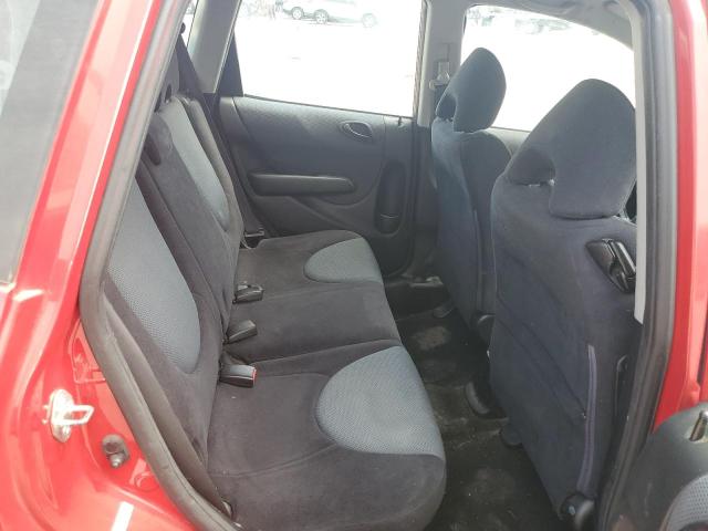 JHMGD37677S068288 - 2007 HONDA FIT S RED photo 10
