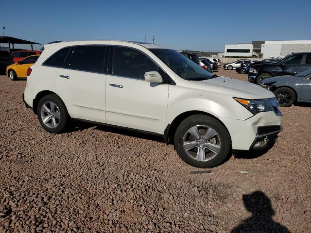 2HNYD2H28DH522542 - 2013 ACURA MDX WHITE photo 4