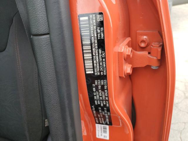 ZACCJBCT0FPB74981 - 2015 JEEP RENEGADE TRAILHAWK ORANGE photo 13