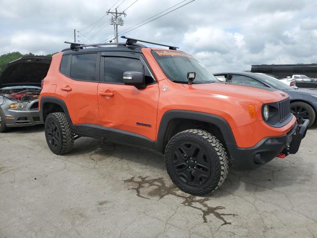 ZACCJBCT0FPB74981 - 2015 JEEP RENEGADE TRAILHAWK ORANGE photo 4