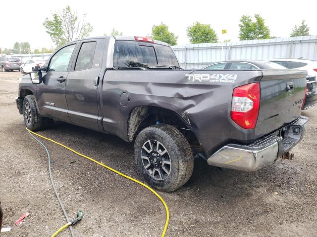 5TFUY5F17FX470677 - 2015 TOYOTA TUNDRA DOUBLE CAB SR/SR5 GRAY photo 2