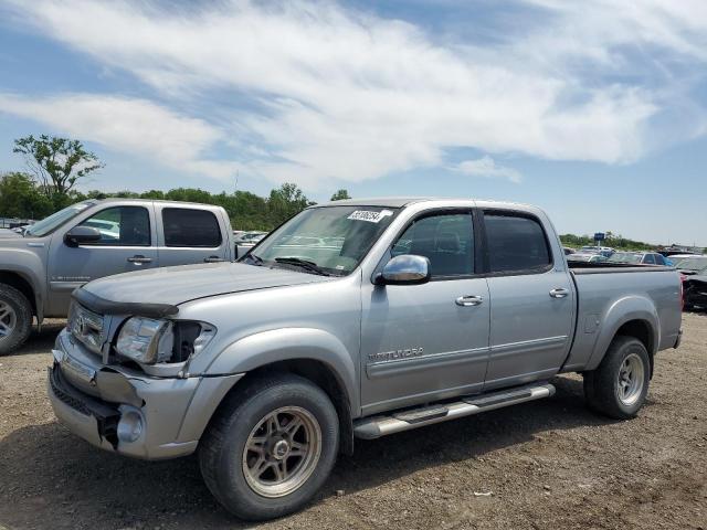 5TBDT44105S497146 - 2005 TOYOTA TUNDRA DOUBLE CAB SR5 GRAY photo 1