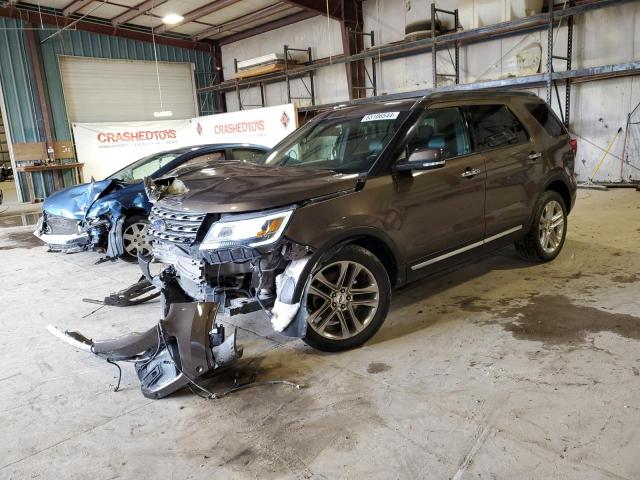 1FM5K8FH6GGB05425 - 2016 FORD EXPLORER LIMITED BROWN photo 1