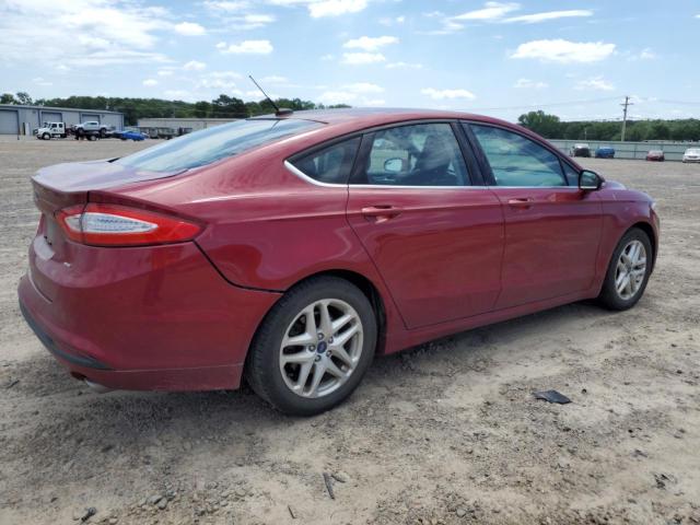 1FA6P0H74G5127702 - 2016 FORD FUSION SE RED photo 3