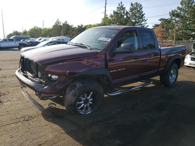 3D7KU28D93G709368 - 2003 DODGE RAM 2500 ST MAROON photo 1