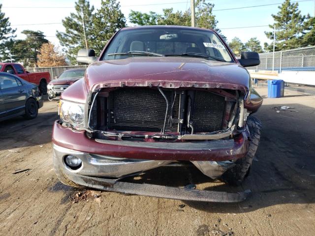 3D7KU28D93G709368 - 2003 DODGE RAM 2500 ST MAROON photo 5