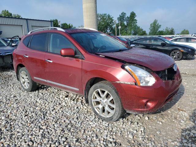 JN8AS5MV5CW409263 - 2012 NISSAN ROGUE S BURGUNDY photo 4