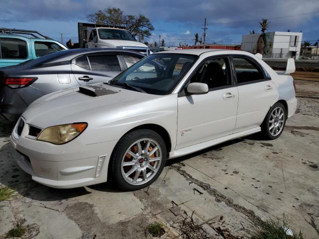 JF1GD76647L513760 - 2007 SUBARU IMPREZA WRX STI WHITE photo 1