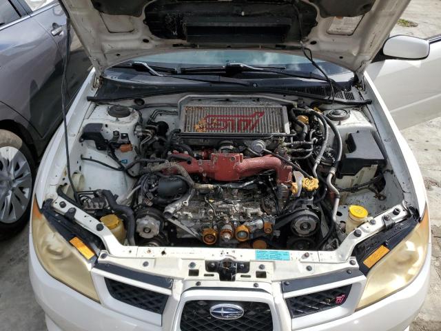 JF1GD76647L513760 - 2007 SUBARU IMPREZA WRX STI WHITE photo 11