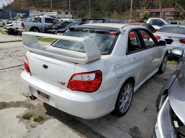 JF1GD76647L513760 - 2007 SUBARU IMPREZA WRX STI WHITE photo 3