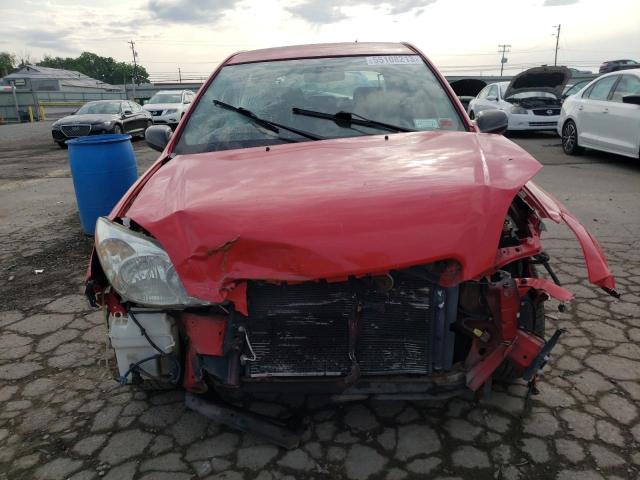 2T1KR32E53C010896 - 2003 TOYOTA MATRIX XR RED photo 5