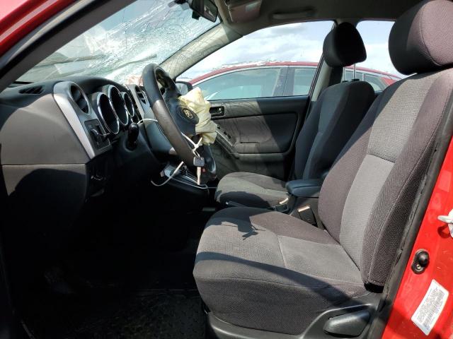 2T1KR32E53C010896 - 2003 TOYOTA MATRIX XR RED photo 7