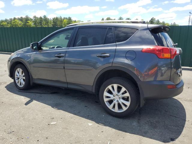 JTMDFREV9ED088409 - 2014 TOYOTA RAV4 LIMITED GRAY photo 2