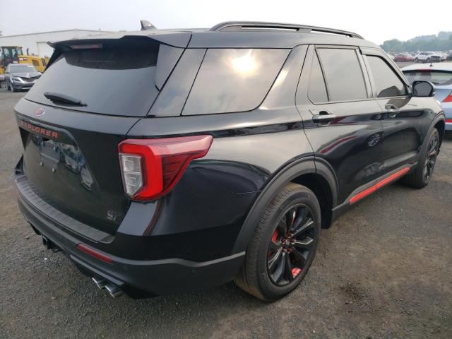 1FM5K8GC0LGD18917 - 2020 FORD EXPLORER ST BLACK photo 3