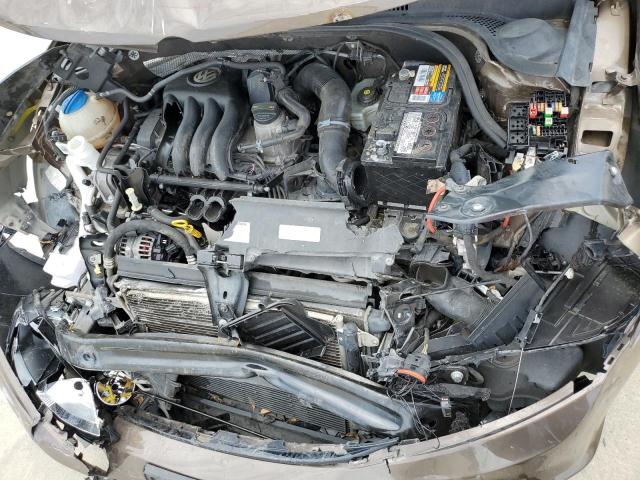 3VW2K7AJ3FM237409 - 2015 VOLKSWAGEN JETTA BASE ყავისფერი ფოტო 11