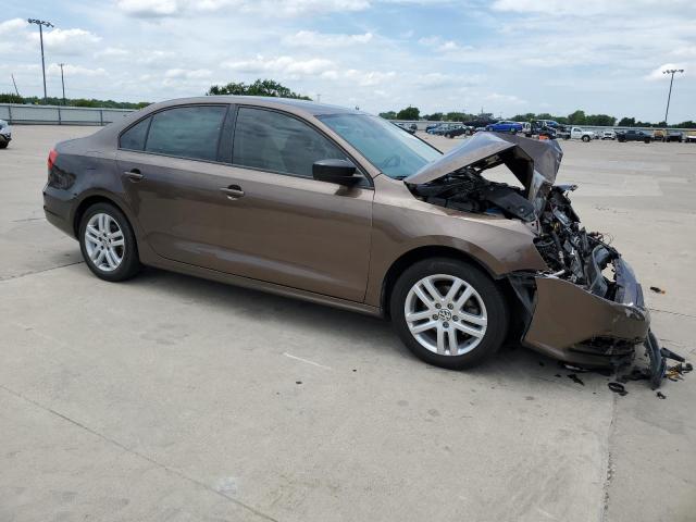 3VW2K7AJ3FM237409 - 2015 VOLKSWAGEN JETTA BASE ყავისფერი ფოტო 4