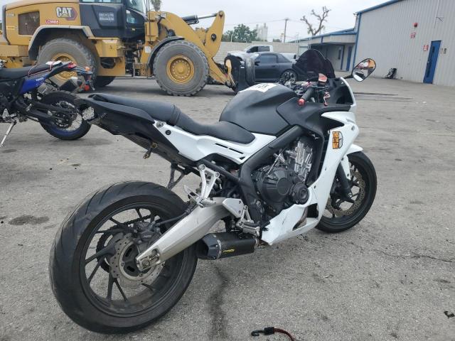 MLHRC7415F5100064 - 2015 HONDA CBR650 F WHITE photo 4