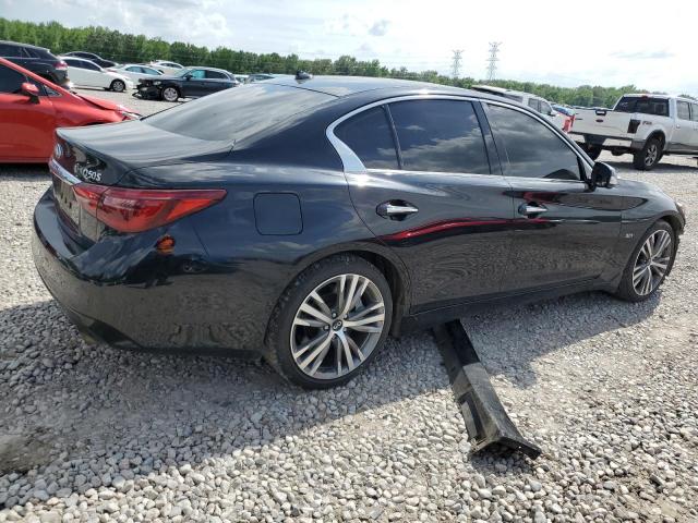 JN1EV7AR3JM432608 - 2018 INFINITI Q50 LUXE BLACK photo 3