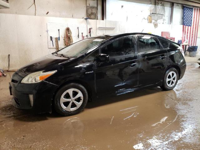 JTDKN3DU5C5517813 - 2012 TOYOTA PRIUS BLACK photo 1