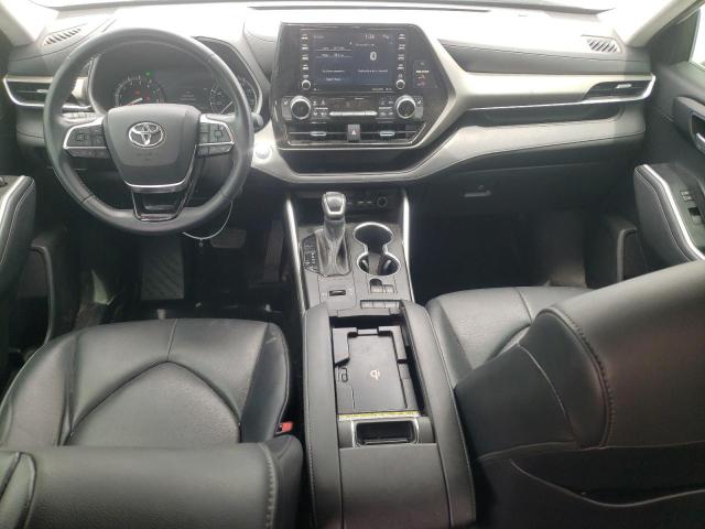5TDGZRAH9MS058124 - 2021 TOYOTA HIGHLANDER XLE WHITE photo 8