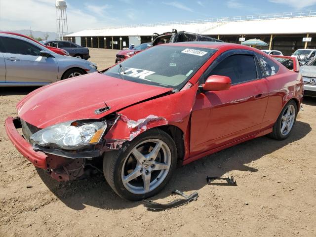 JH4DC53034S010757 - 2004 ACURA RSX TYPE-S RED photo 1