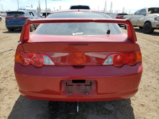 JH4DC53034S010757 - 2004 ACURA RSX TYPE-S RED photo 6