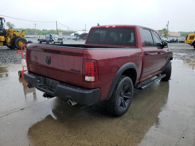 1C6RR7LT5MS589298 - 2021 RAM 1500 CLASS SLT 勃艮第红 照片 3