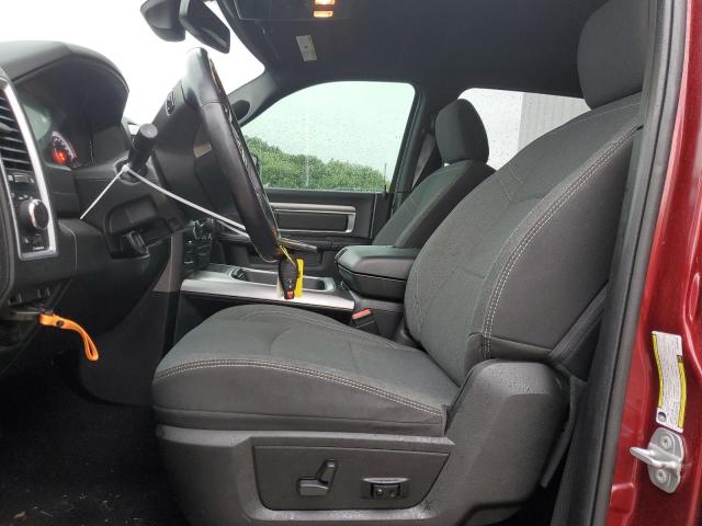 1C6RR7LT5MS589298 - 2021 RAM 1500 CLASS SLT 勃艮第红 照片 7