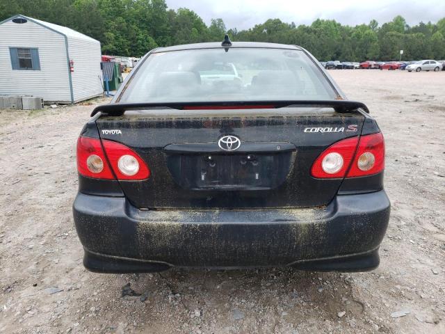 1NXBR32E15Z494888 - 2005 TOYOTA COROLLA CE BLACK photo 6