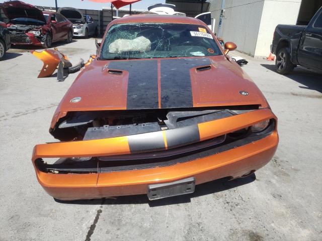 2B3CJ4DG9BH510484 - 2011 DODGE CHALLENGER ORANGE photo 5