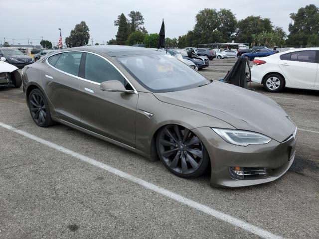 5YJSA1E22GF153058 - 2016 TESLA MODEL S Թուխ լուսանկար 4