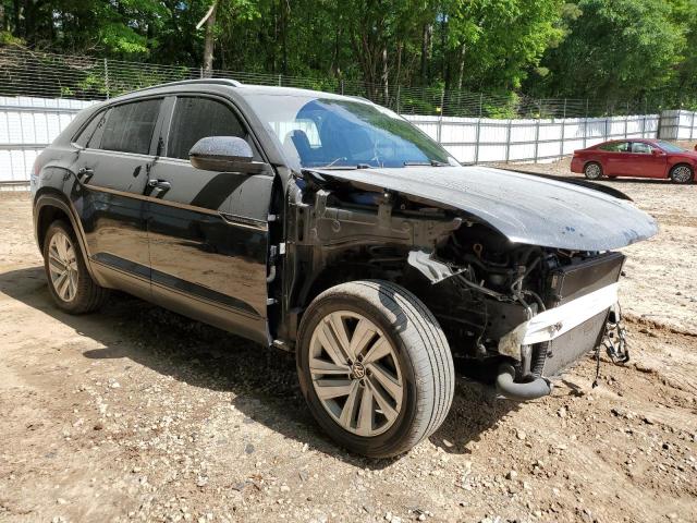 1V25C2CA2LC201123 - 2020 VOLKSWAGEN ATLAS CROS SE BLACK photo 4