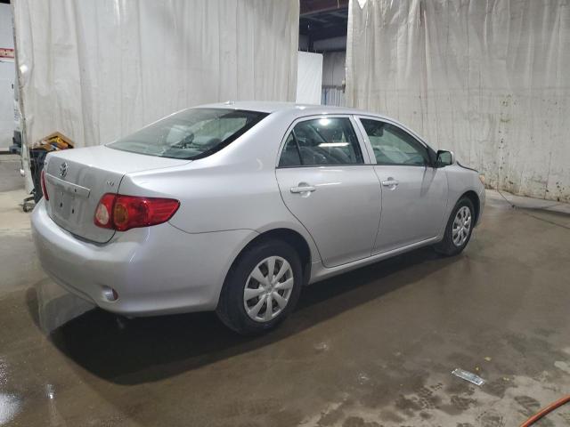 2T1BU4EE2AC473852 - 2010 TOYOTA COROLLA BASE SILVER photo 3