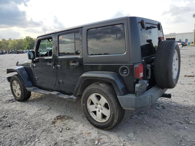 1J4GA59127L213023 - 2007 JEEP WRANGLER SAHARA BLACK photo 2