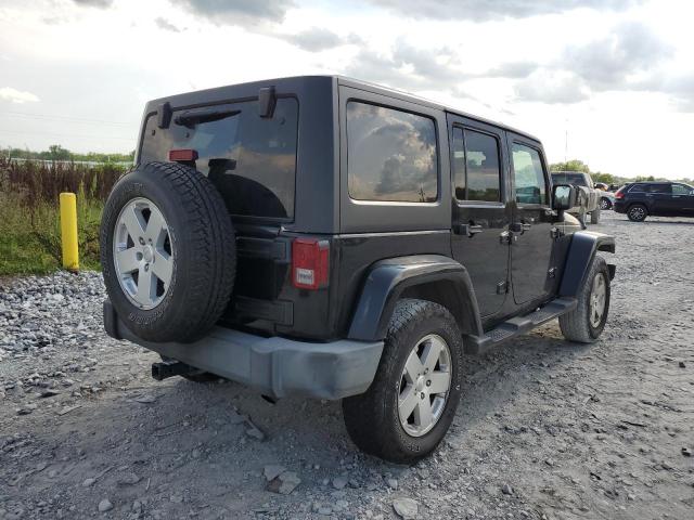 1J4GA59127L213023 - 2007 JEEP WRANGLER SAHARA BLACK photo 3