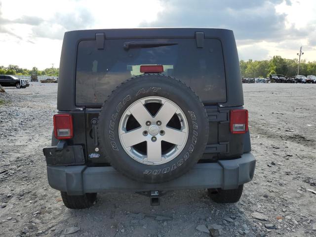 1J4GA59127L213023 - 2007 JEEP WRANGLER SAHARA BLACK photo 6