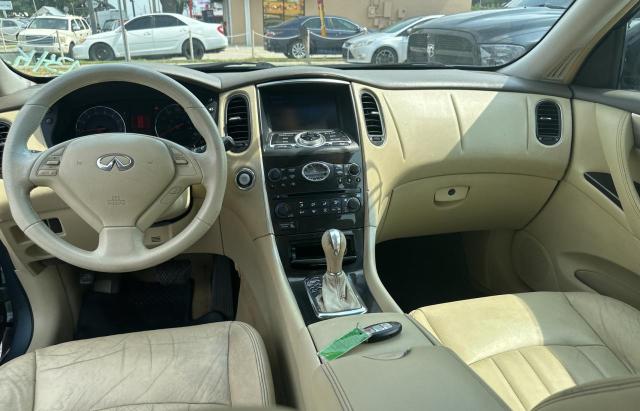 JNKAJ09F68M352737 - 2008 INFINITI EX35 BASE Կապույտ լուսանկար 9