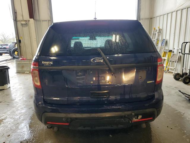 1FM5K8ARXEGC38380 - 2014 FORD EXPLORER POLICE INTERCEPTOR 蓝色 照片 6