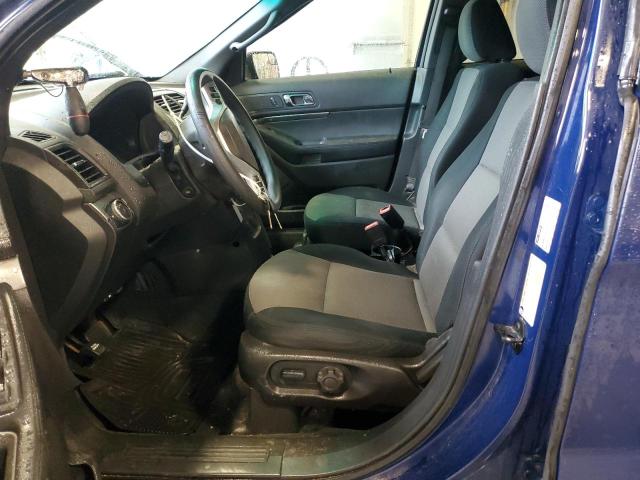 1FM5K8ARXEGC38380 - 2014 FORD EXPLORER POLICE INTERCEPTOR 蓝色 照片 7
