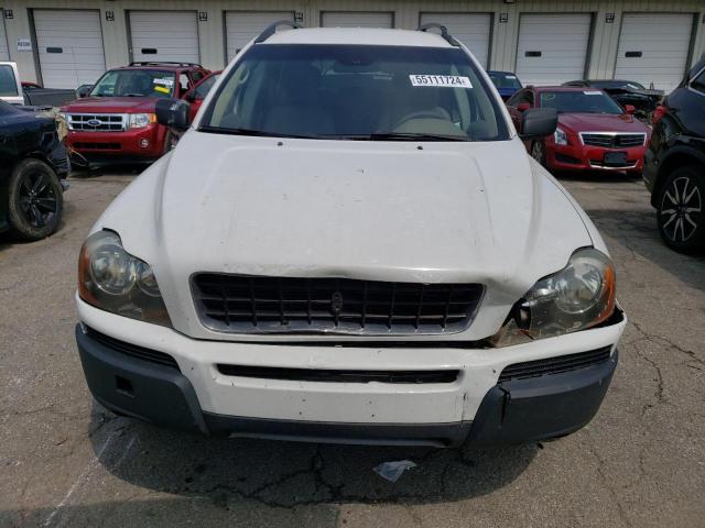 YV1CM592151136555 - 2005 VOLVO XC90 WHITE photo 5